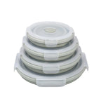 Food Storage Containers | Collapsible & Airtight | Microwave & Freezer Safe
