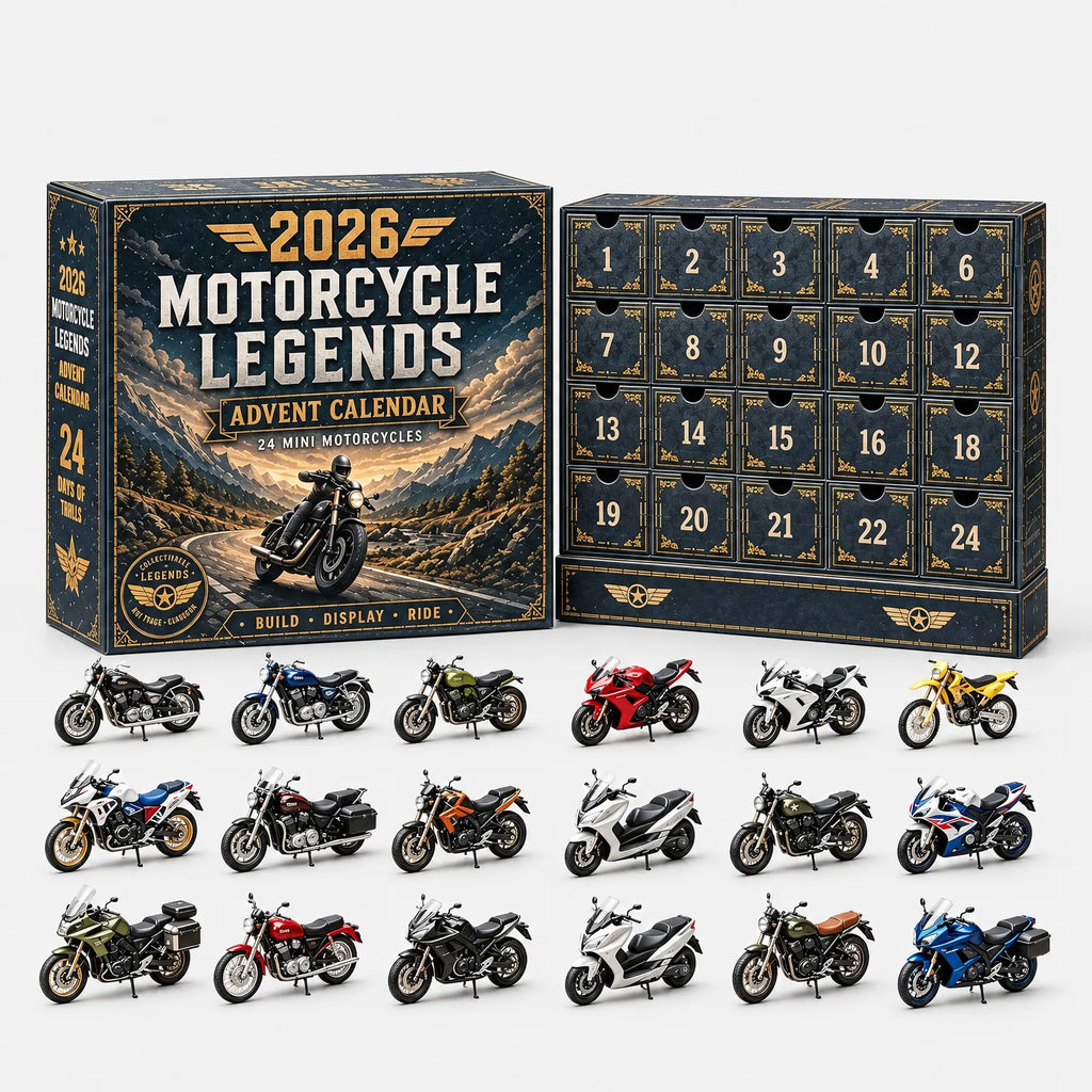 Advent Calendar | Die-Cast Miniature Vehicles | 24-Piece Set