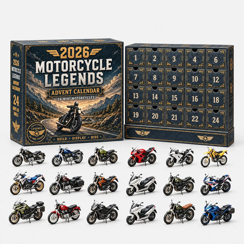 Advent Calendar | Die-Cast Miniature Vehicles | 24-Piece Set