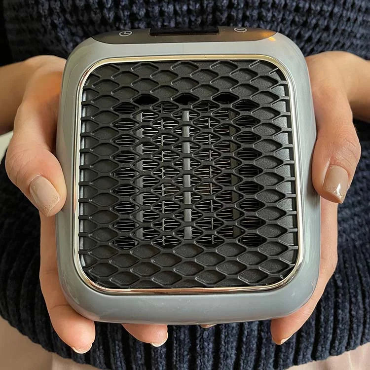 Space Heater | Portable & Quiet | Adjustable Timer & Tip-Over Protection