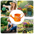 Watering Can | Painted Steel & Gentle Shower Head