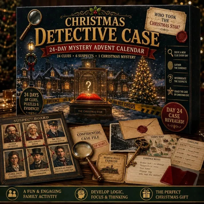 Puzzle Advent Calendar | Mystery Adventure & Screen-Free Play | 24 Days