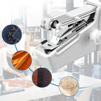 Handheld Sewing Machine | Cordless One-Hand Operation | Bobbins Included