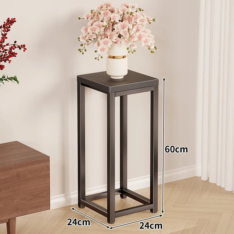 Plant Stand | Metal Frame & Space-Saving | 75 cm Tall