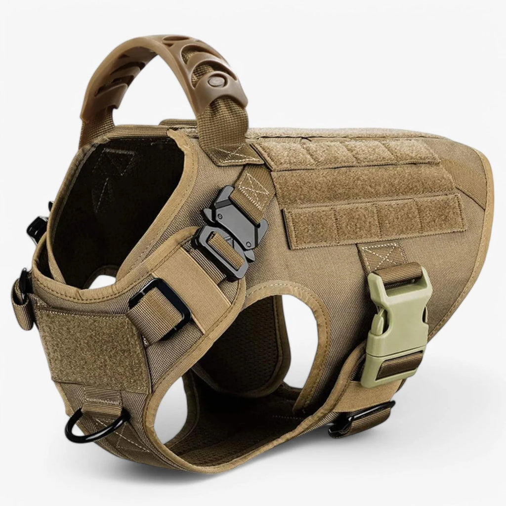 Dog Harness | Padded Nylon, Handle & Reflective Details