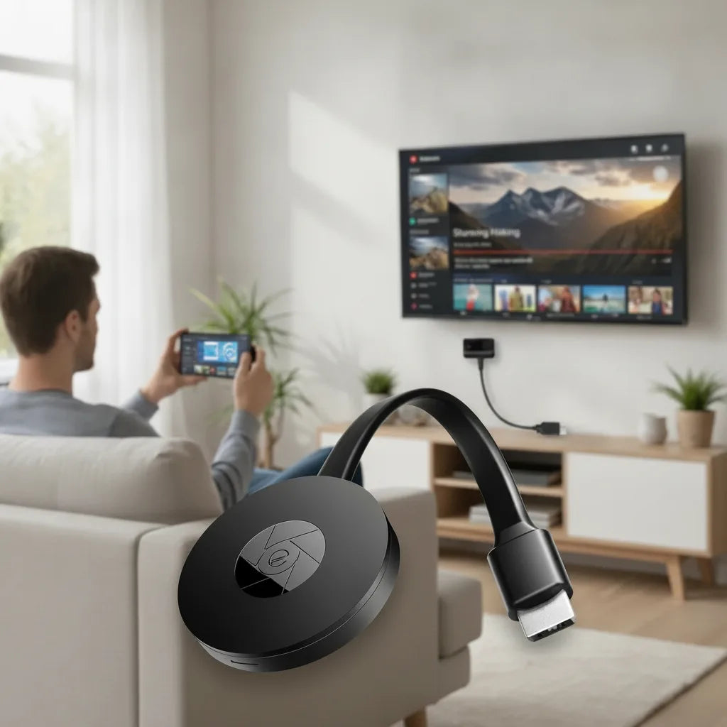 Wireless Mirror Adapter | 1080p Plug & Play