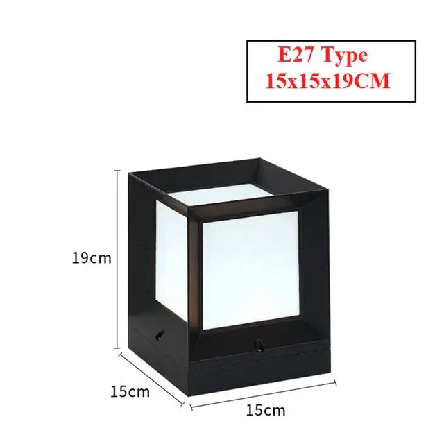 Outdoor Pillar Light | Weather-Resistant LED & Warm Lighting | 12W