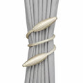Curtain Tieback | Moldable Aluminum Core & Fabric-Friendly | 53 cm