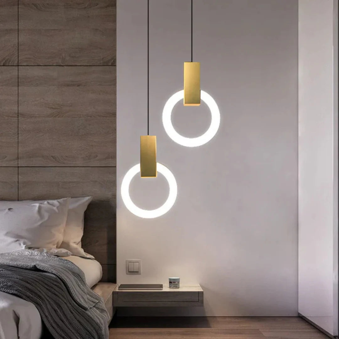 Pendant Lamp | Nordic Acrylic Design & Warm White LED