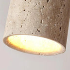 Ceiling Lamp | Wabi-Sabi Travertine & LED | Surface Mount