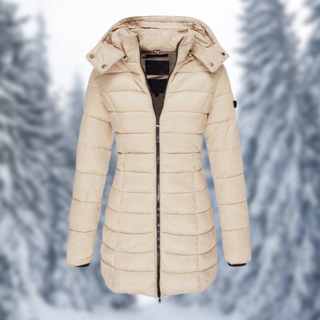 Winter Jacket | Waterproof & Warm Insulation | Mid-Length