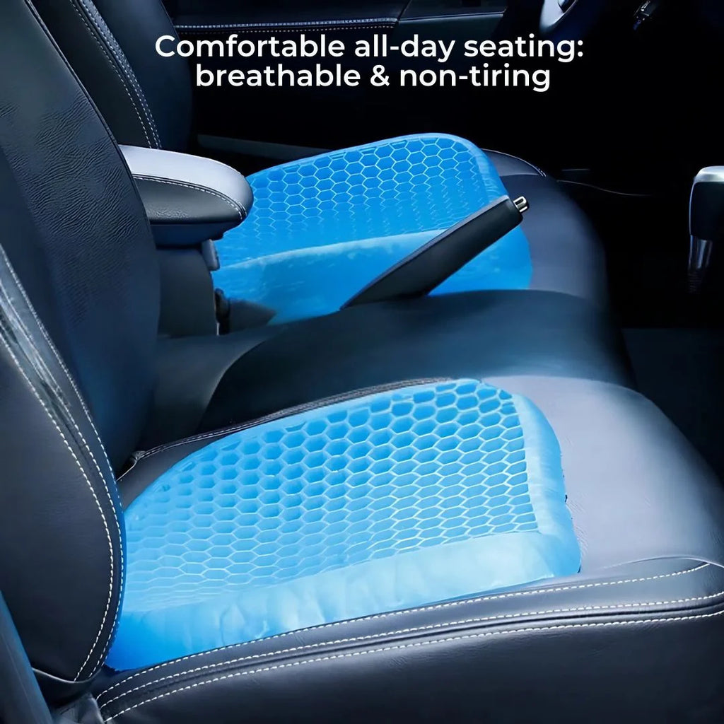 Seat Cushion | Orthopedic Gel Pressure Relief & Removable Cover