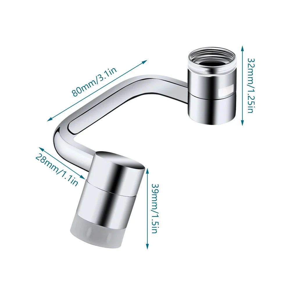 Faucet Extender | 1080° Rotation & Dual-Mode Spray | Universal Fit