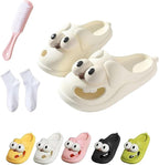 Slippers | Soft Fabric & Non-Slip Rubber Sole