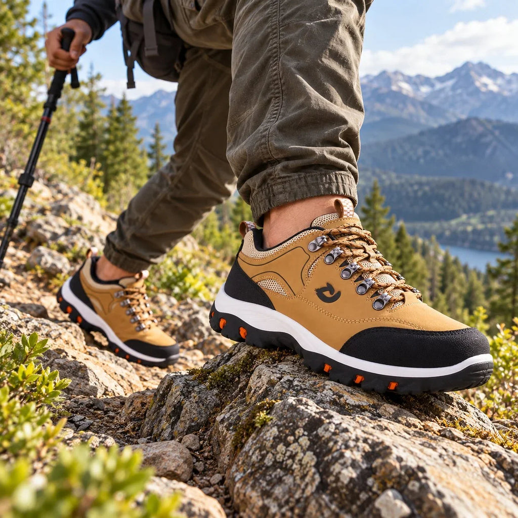 Men’s Hiking Shoes | Waterproof & Wide Fit | Arch Support