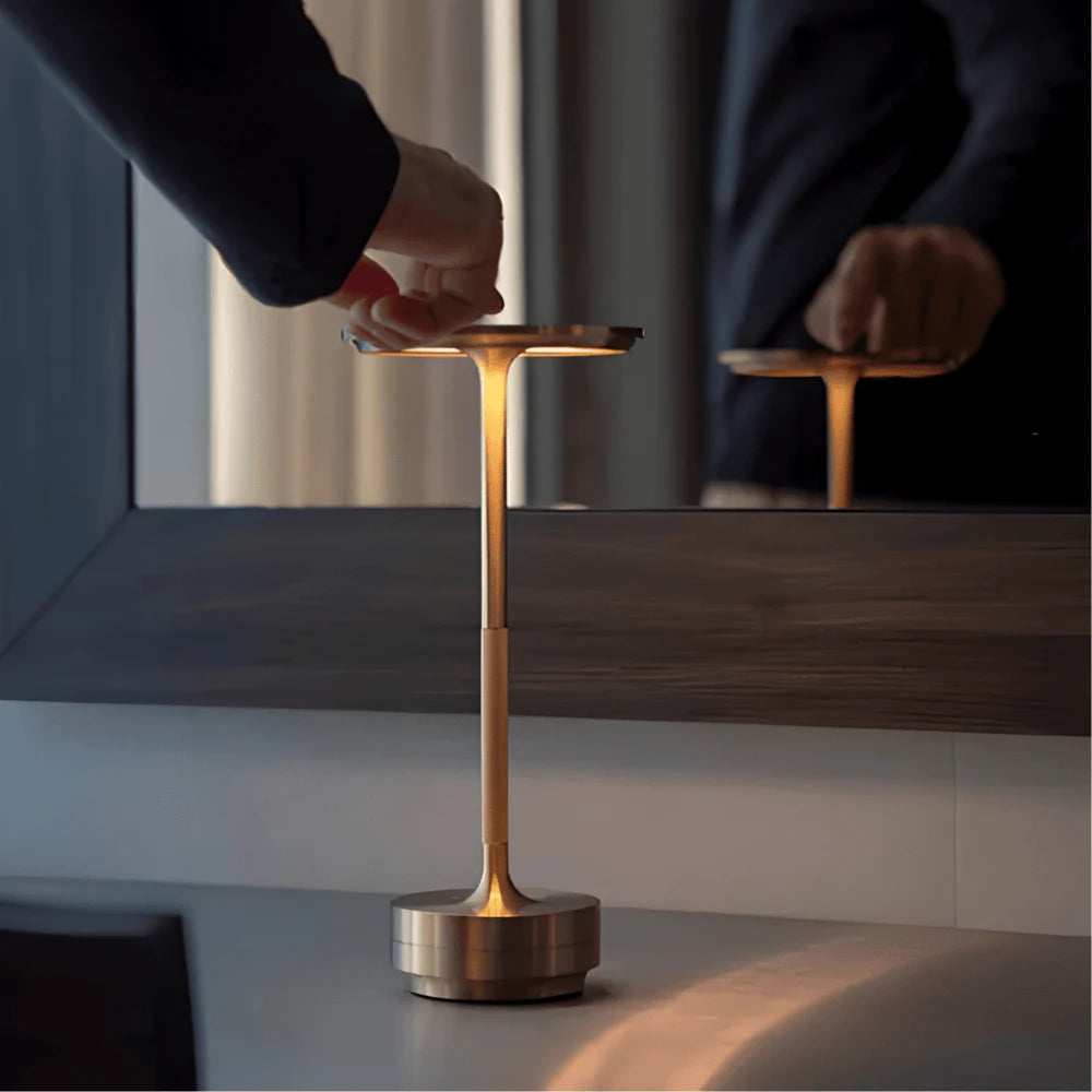 LED Table Lamp | Rechargeable & Touch-Controlled | Adjustable Brightness