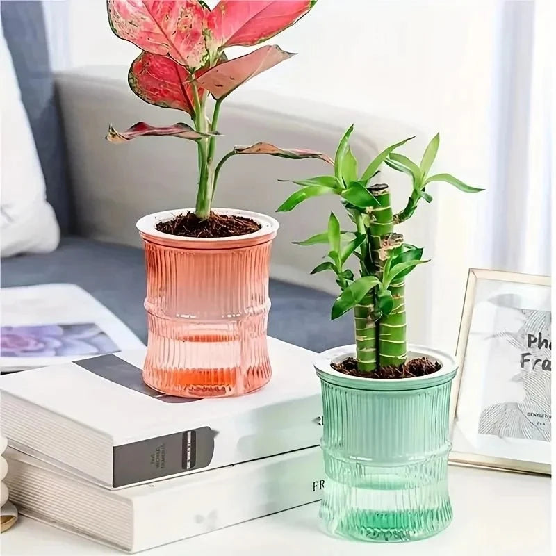 Indoor Planter | Eco-Friendly Self-Watering & Double-Wall