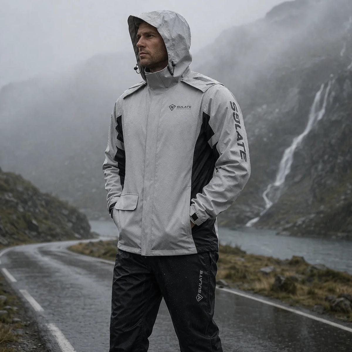 Rain Suit | Waterproof & Wind-Resistant | Lightweight & Compact-Storage