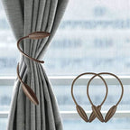 Curtain Tieback | Moldable Aluminum Core & Fabric-Friendly | 53 cm