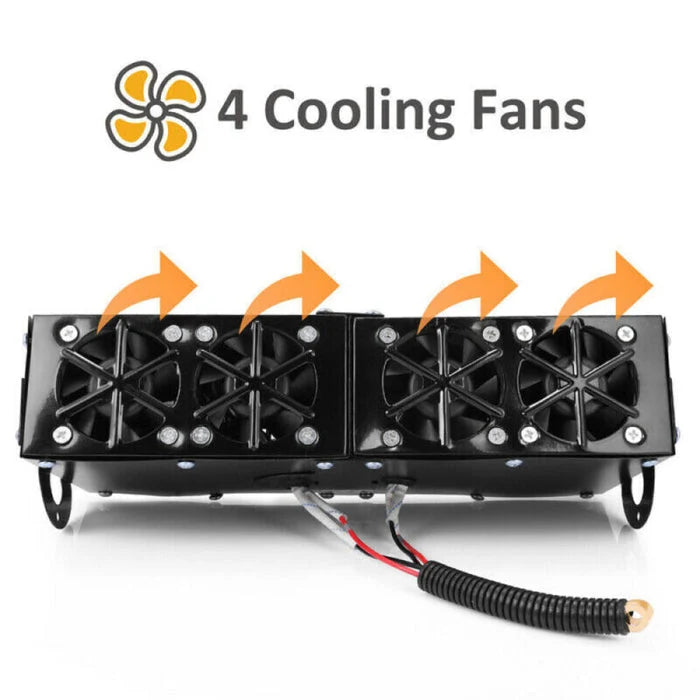 Car Heater Fan | 12V Ceramic | Windshield Defrosting
