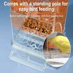 Automatic Bird Feeder | Spill-Proof & Splash-Proof | For Small Birds
