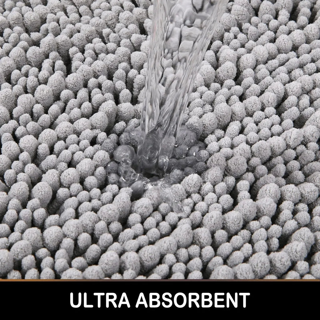 Bath Mat | Non-Slip & Quick-Absorbent | Plush Thick Texture