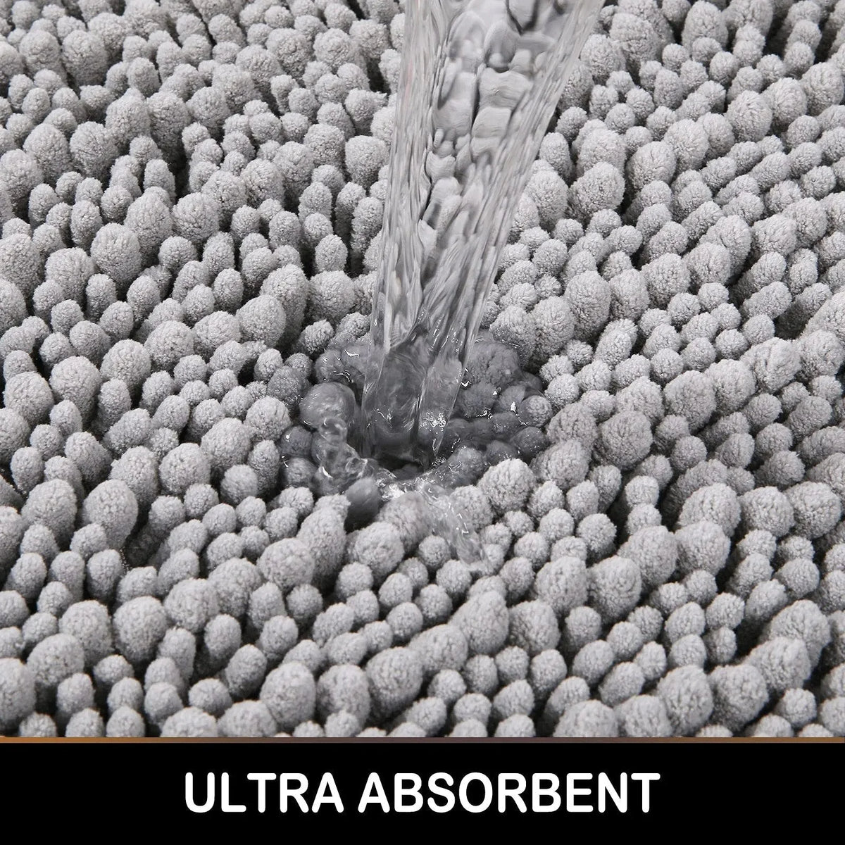 Bath Mat | Non-Slip & Quick-Absorbent | Plush Thick Texture
