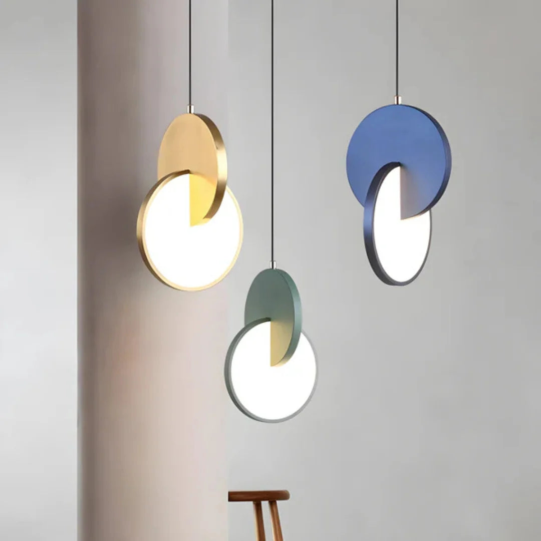 Pendant Lamp | Asymmetrical Aluminum & Integrated LED | Small & Large
