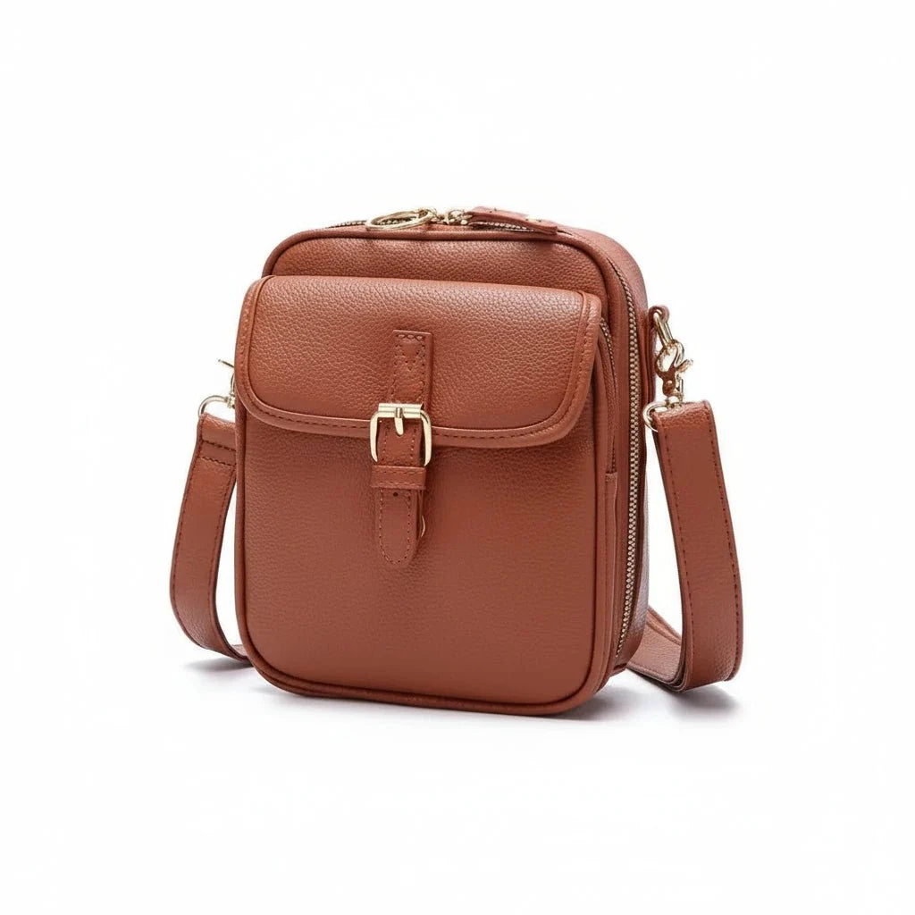 Crossbody Bag | Compact Anti-Theft Zippers & Durable Fabric