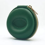 Watch Travel Case | Pebbled Leather & Velvet Lining | Compact Hard-Shell Design