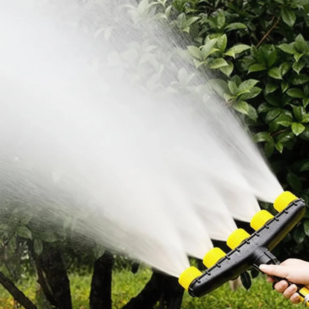 Sprinkler Nozzle | Wide Coverage & Fits 1"/1.2" Hoses
