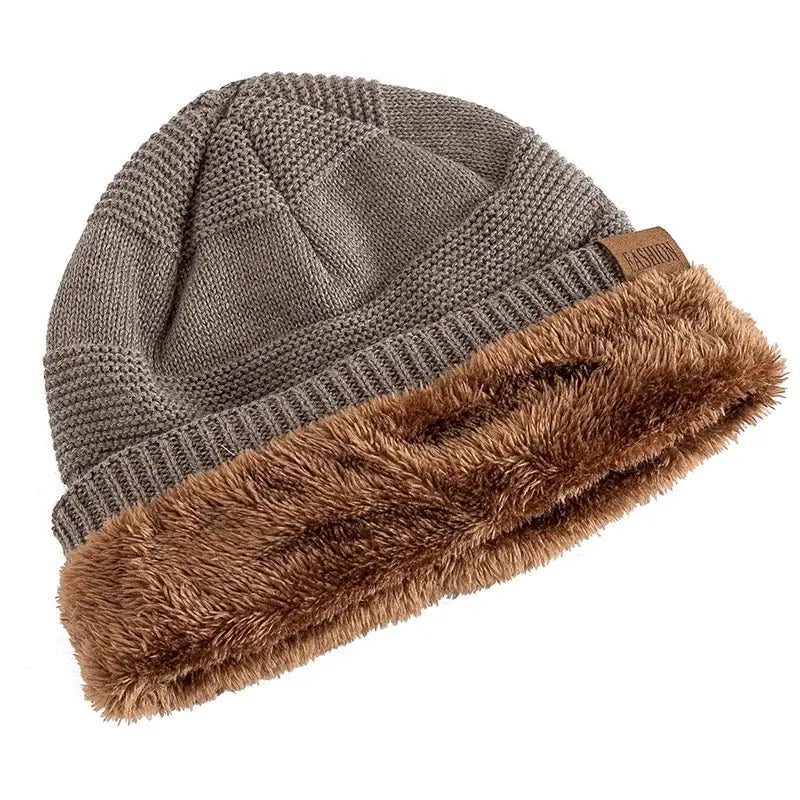 Beanie | Fleece-Lined Slouchy Knit | Unisex One Size