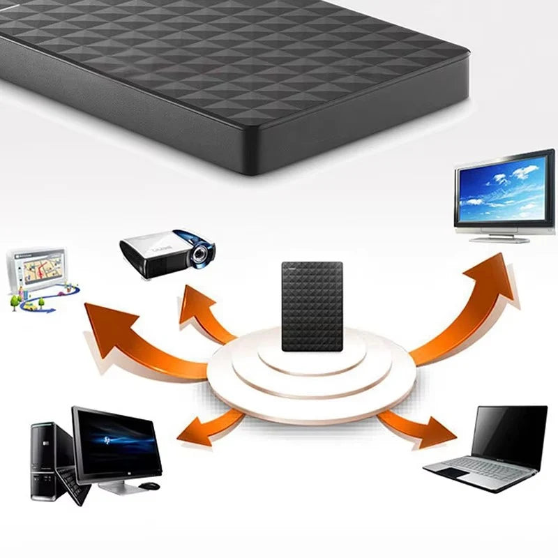 External Hard Drive | USB 3.0 Plug & Play | 2TB