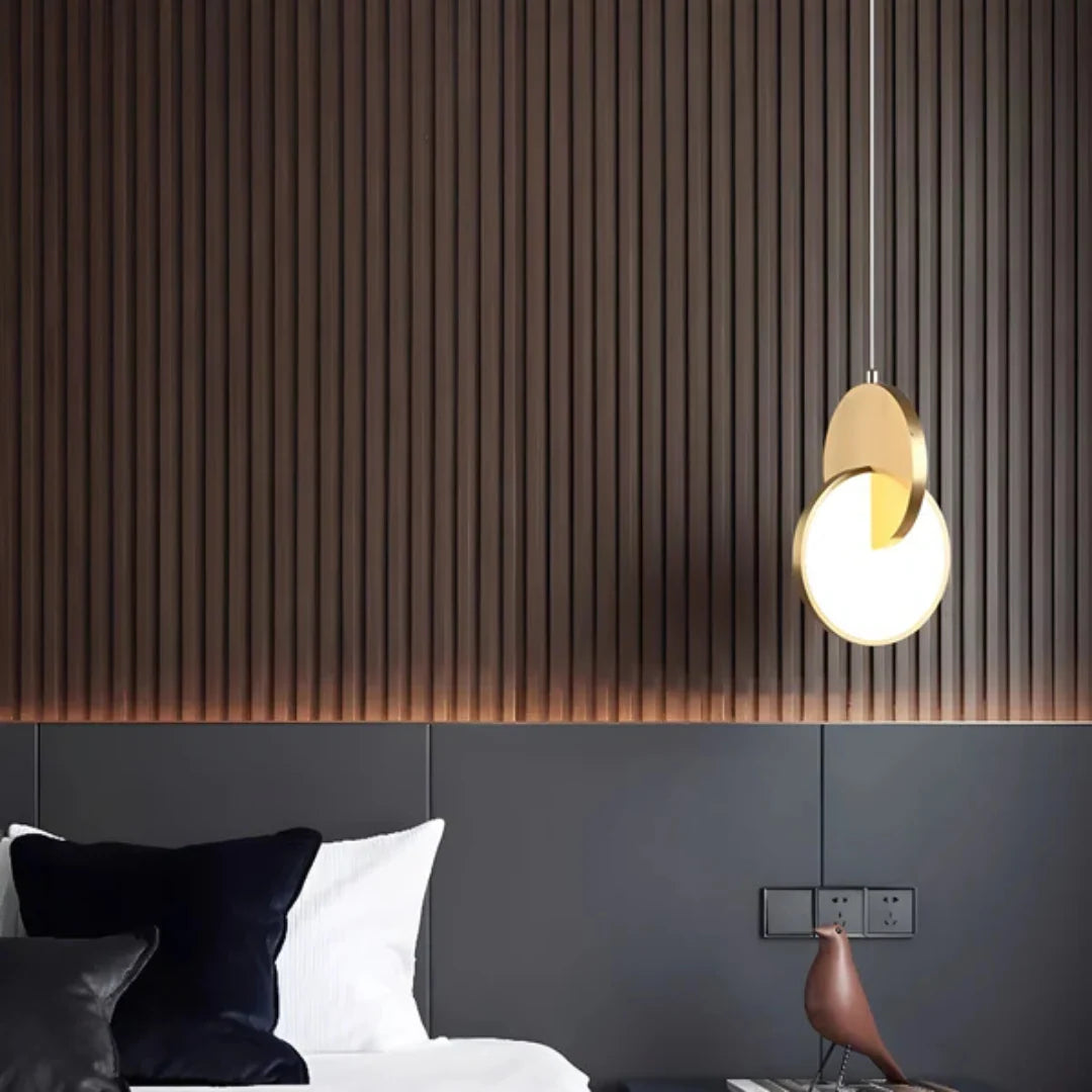Pendant Lamp | Asymmetrical Aluminum & Integrated LED | Small & Large