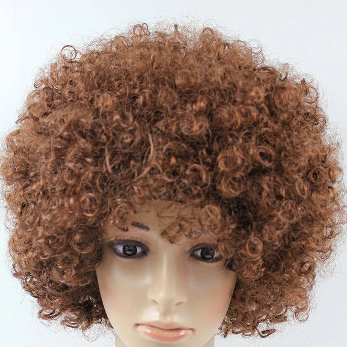 Curly Wig | Natural Curly Texture & Lightweight | Adjustable Cap
