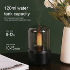 Mini Aroma Diffuser | USB-C Powered Quiet Night Light | 120 ml