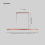 Pendant Light | Linear LED | Even Table Illumination