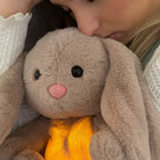 Plush Bunny | Calming Breathing Motion & Soft Plush | Set of 2