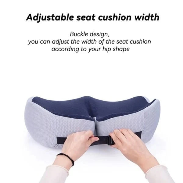 Seat Cushion | Contoured Memory Foam & Breathable Mesh