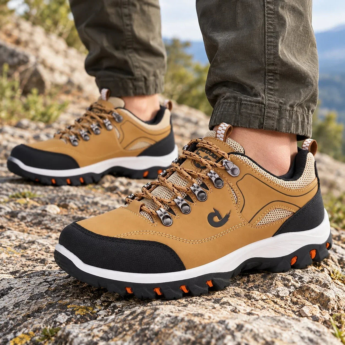 Men’s Hiking Shoes | Waterproof & Wide Fit | Arch Support