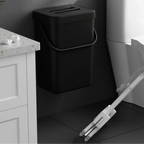 Mini Trash Can | Odor-Reducing Lid & Flexible Mounting