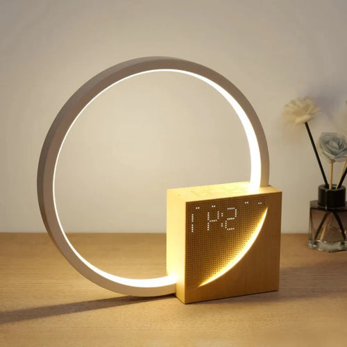 Bedside Lamp | Wake-Up Light & Alarm Clock & USB Charging