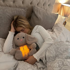 Plush Bunny | Calming Breathing Motion & Soft Plush | Set of 2