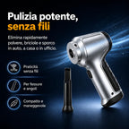 Car Vacuum Cleaner | Cordless Brushless | 6 Accessories
