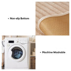 Sofa Cover | Plush Striped & Non-Slip | Machine Washable