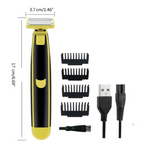 Electric Shaver | Dual-Blade, Waterproof & USB-Rechargeable