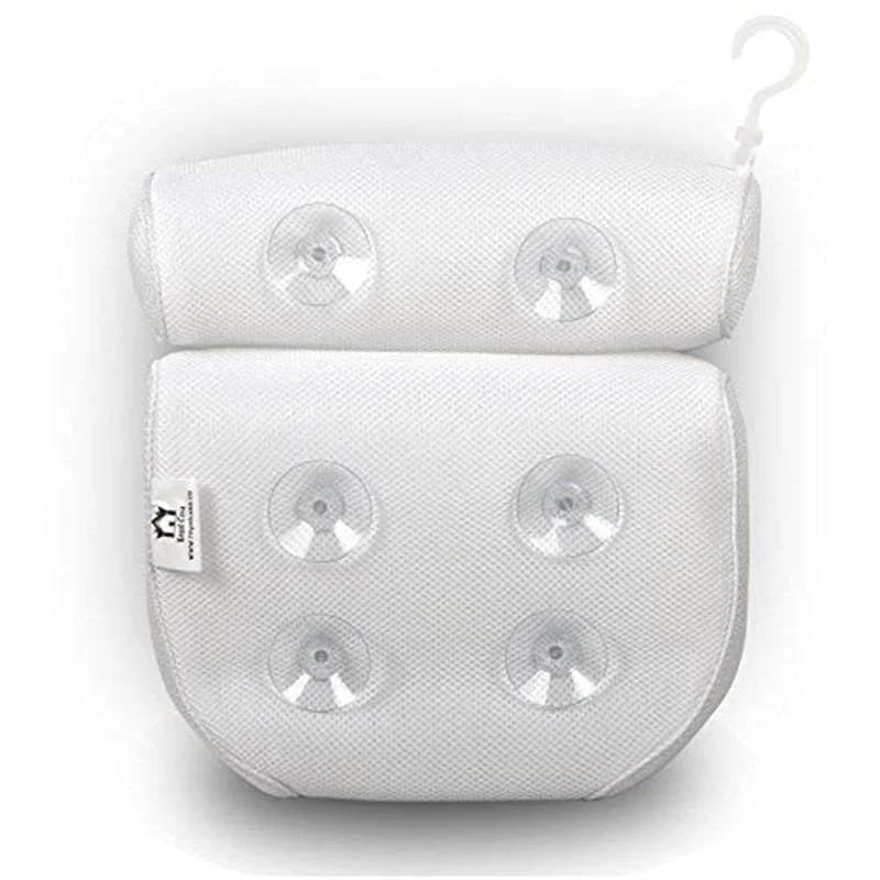 Bath Pillow | Ergonomic Neck Support & Quick-Drying 3D Mesh