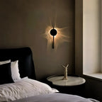 Wall Light | Adjustable Wave Projection & 180° Rotatable | Aluminum & Stainless Steel