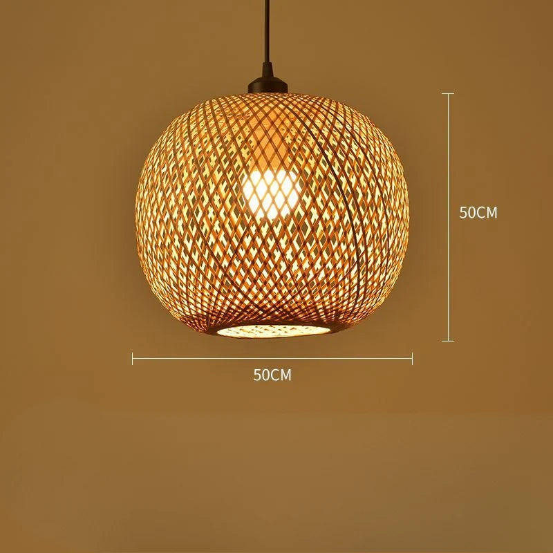 Pendant Lamp | Handwoven Rattan & Soft Light