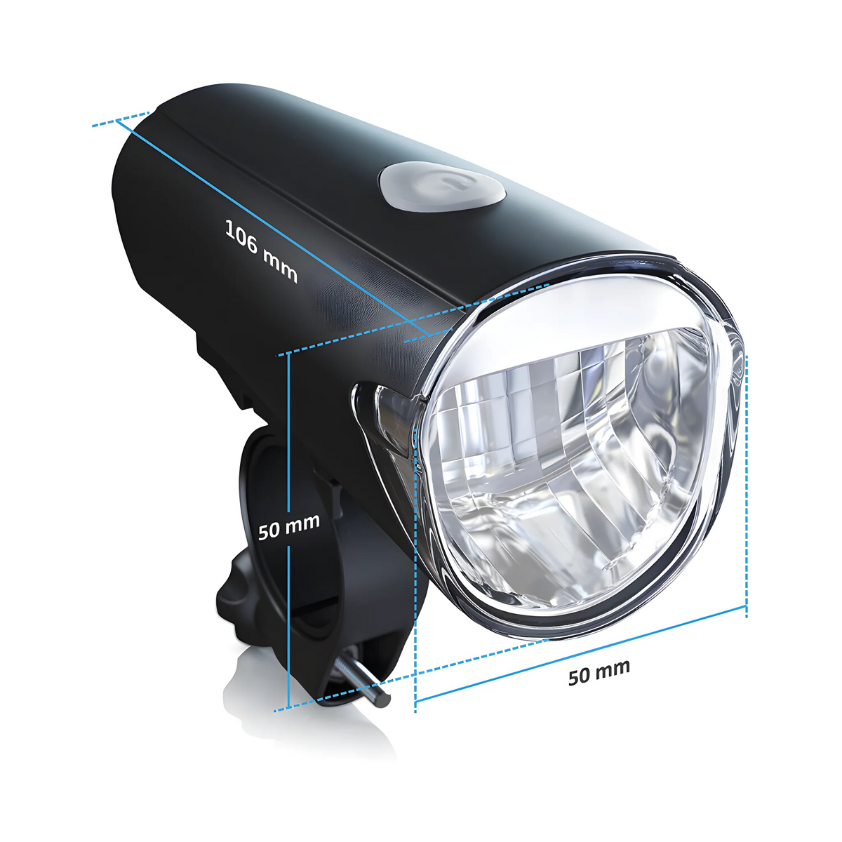 Fahrradlicht-Set | Ultrahelle LED vorne & hinten | Bis zu 48 Stunden Laufzeit